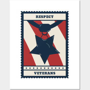 Respect Veterans Posters and Art